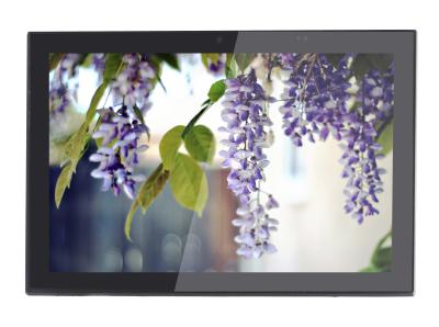China Versatile Mounting 10 Inch Android Based POE Powered Touch Panel Customized LED Side Bar Indicator for sale