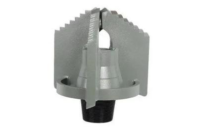 China Durable Drag Drill Bit 3 Wings For For Medium / Medium Hard Formations for sale