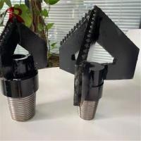 China Durable Drag Drill Bit 3 Wings For For Medium / Medium Hard Formations for sale