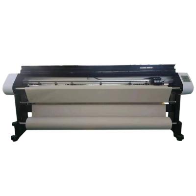 China Dual Head CAD Fast Inkjet Plotter Printer with HP45 Ink Cartridge and 1650mm to 2200mm Cutting Size for sale