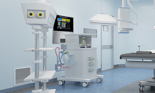 Hospital self-service kiosks