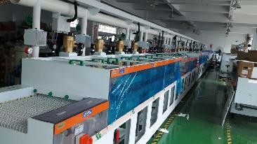 Forced convection tempering furnace heating principle