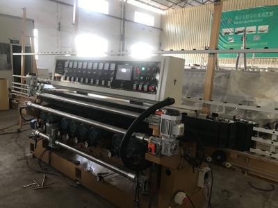 China Glass Beveling Machine 9 Wheels 3-12mm Thickness for Efficient Edge Grinding Polishing for sale