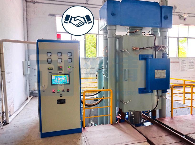 Hot press sintering furnace