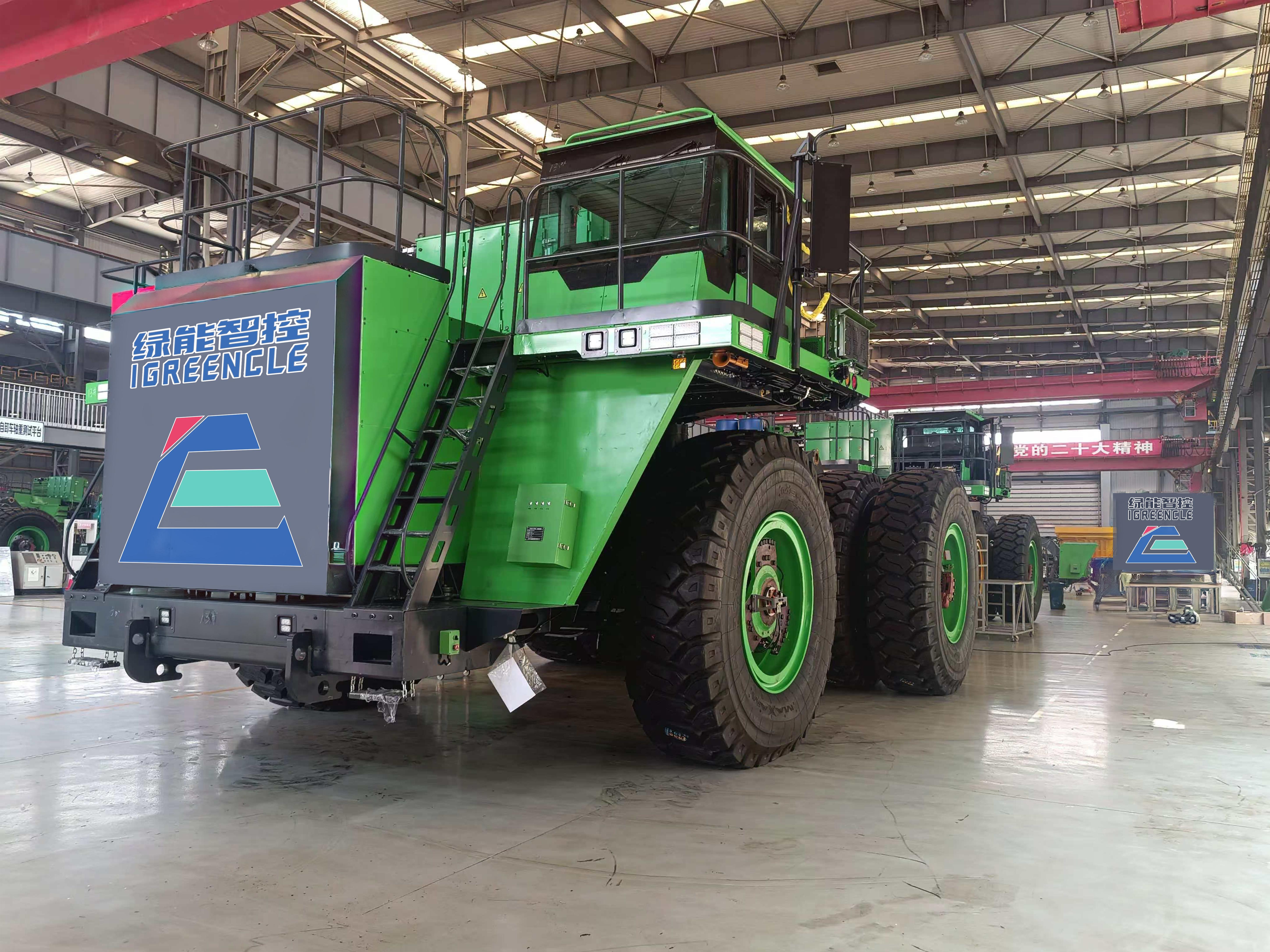 EVLINK Supports Green Energy Intelligent Control Electric Dump Truck Project