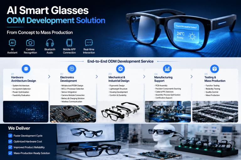 AI Smart Glasses ODM Development Solution