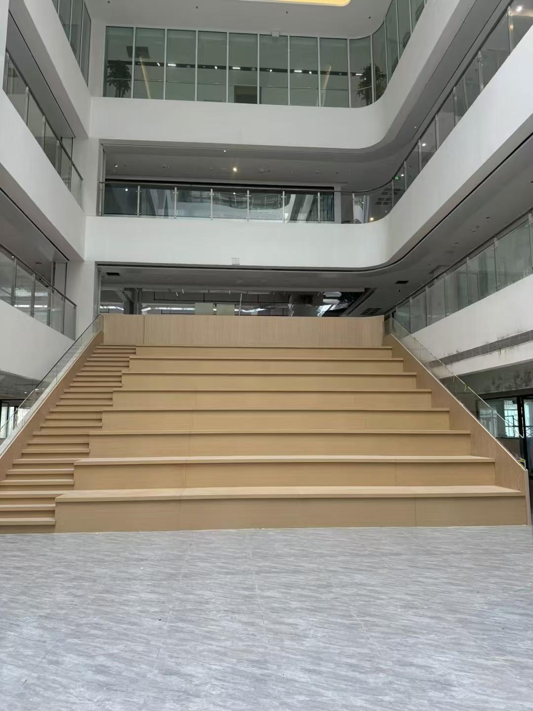 Exhibition hall decorative film renovation
