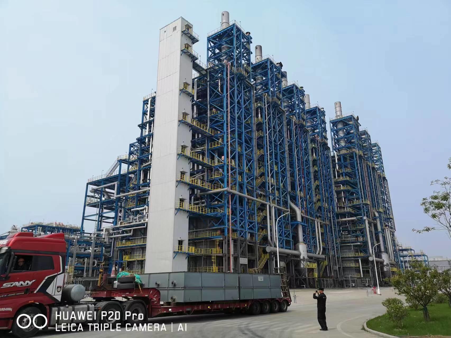 Changing The Coils For The Liangchi Cooling Towers.