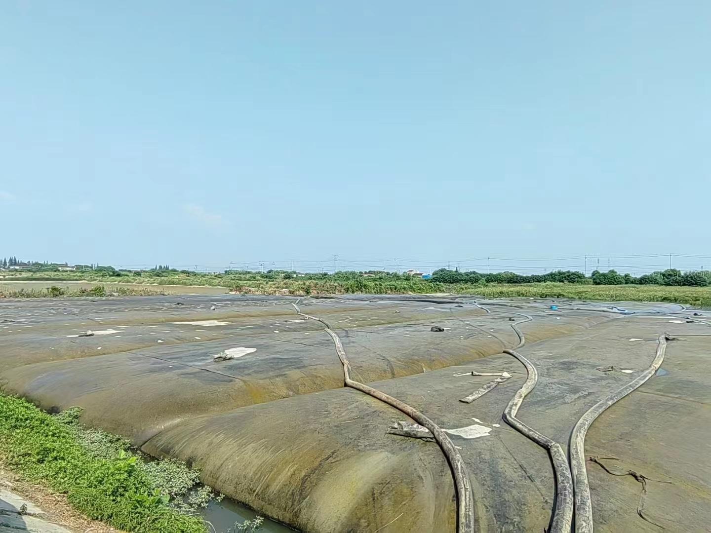 Application of Geotube Bags in River Dredging and Sludge Dehydration Projects