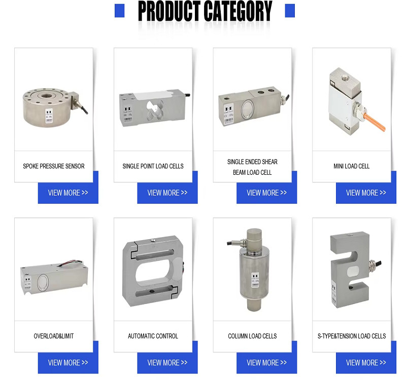 The main types of load cells