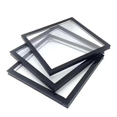 China 12mm 15mm 18mm Double Layered Low E Hollow Glass Curtain Wall Panel for sale
