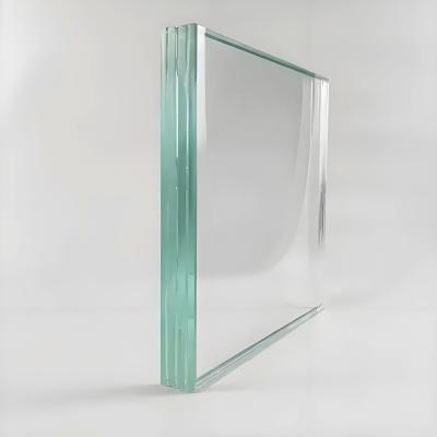 China Custom Decorative Laminated Glass Sheet With Fabric Wire Mesh for sale