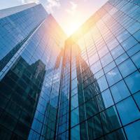 China Low E Float Reflective Explosion Proof Glass Curtain Wall Panel System for sale