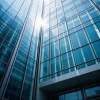 China Explosion Proof Reflective Low E Float Glass Curtain Wall Panel System for sale