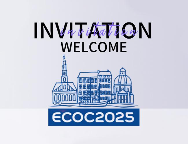 Next stop is ECOC 2025 in Denmark. Here we come