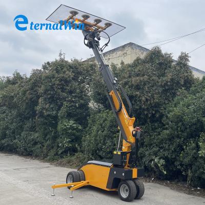 China 800Kg Capacity 5M Max. Lifting Height Rotatable Electric Vacuum Glass Lifter for Glass Panels for sale
