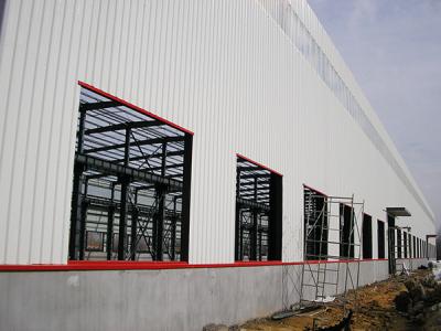 China Custom Steel Structure Manufacturing Factory Painted Hot Galvanized Steel Buildings for sale