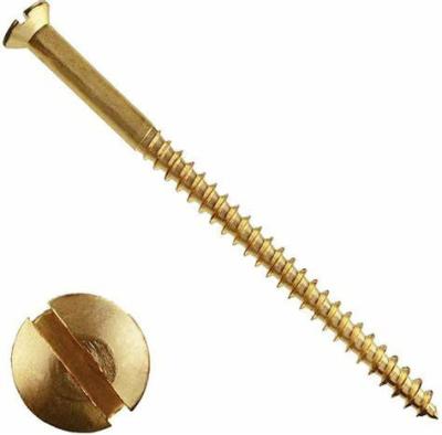 China DIN95 OEM Screw Carbon Steel Slotted Screws Grade 6.8 Containing Special Shape Groove Feature for sale