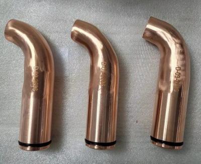 China CUCRZR Material Electrodes Welding Gun Arm / Bent Shank For Spot Welding for sale