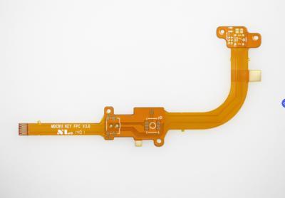 China Custom Flexible PCB with HASL/ENIG/OSP Surface Finish and 0.1mm Min Hole Size for High-Density Electronics for sale