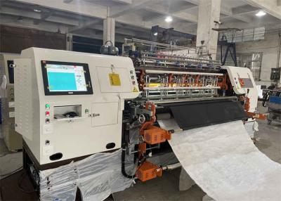 China Garments 1600MM Computerized Quilting Machine Multi Needle Lock Stitch for sale