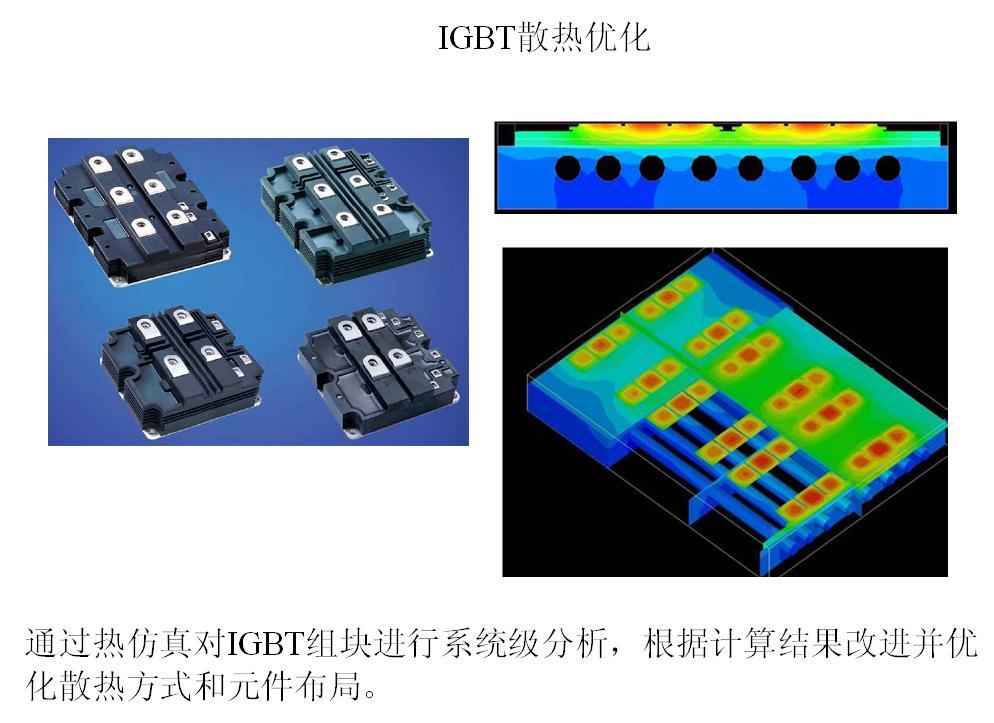 Design of Cooling System Based on IGBT Heat Dissipation Simulation and Optimization