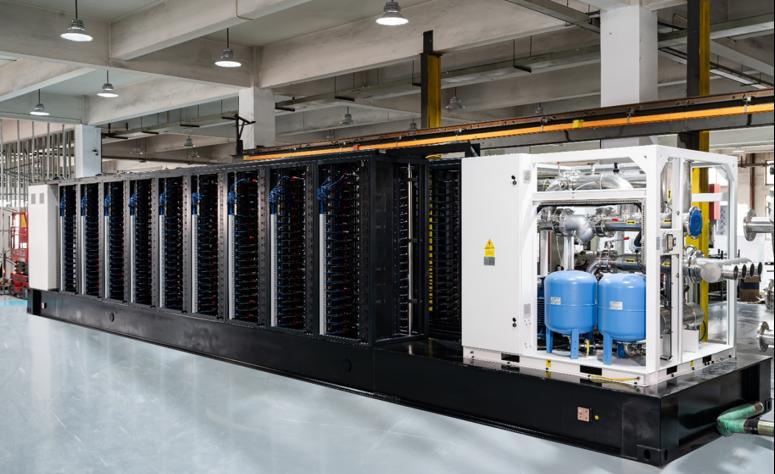2.5MW Indoor Liquid-Cooled Computing Integration