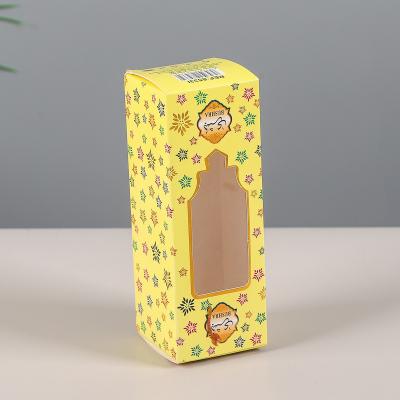 China Printed Paper Boxes Lipstick Packaging Box Hot - Stamping Essential Oil Box White Cardstock Perfume Color Box for sale