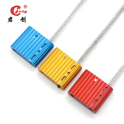 China Customized Aluminum Alloy Cable Seal 35x41x13mm for Container Truck Security for sale