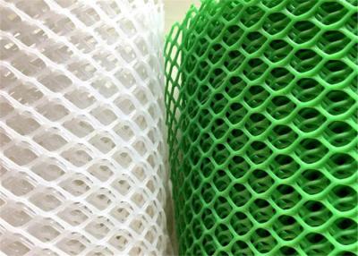 China 3m Width Plastic Mesh Netting 100m Long In Roll Extruded Plain Rigid for sale