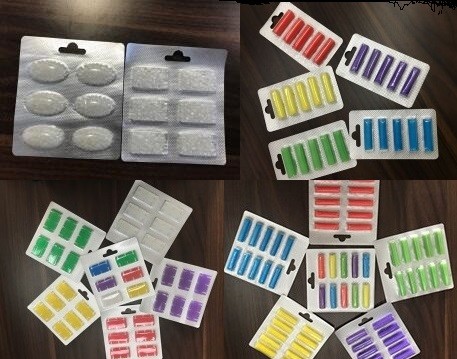 Custom colors and fragrances Air Freshener Scented Vacuum Cleaner Fragrance Tablets Sticks/Chips/ Beads