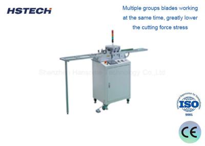 China High Speed Steel Blade Multiple Groups LED Strip Light PCB Depaneling Machine for sale