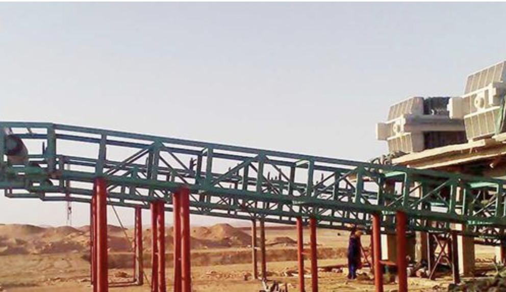 Baryte mineral processing flowsheet