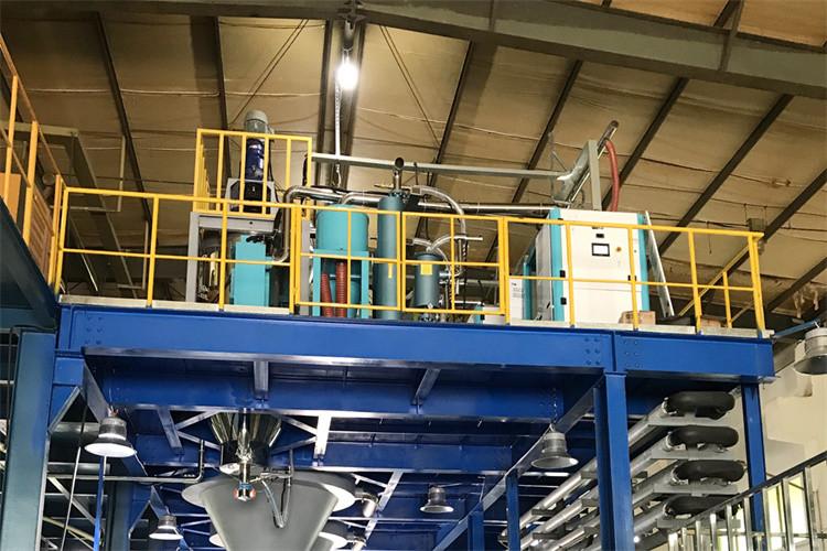 TPU Pellet Dehumidifying Drying Loading & Packing System (in Fujian)
