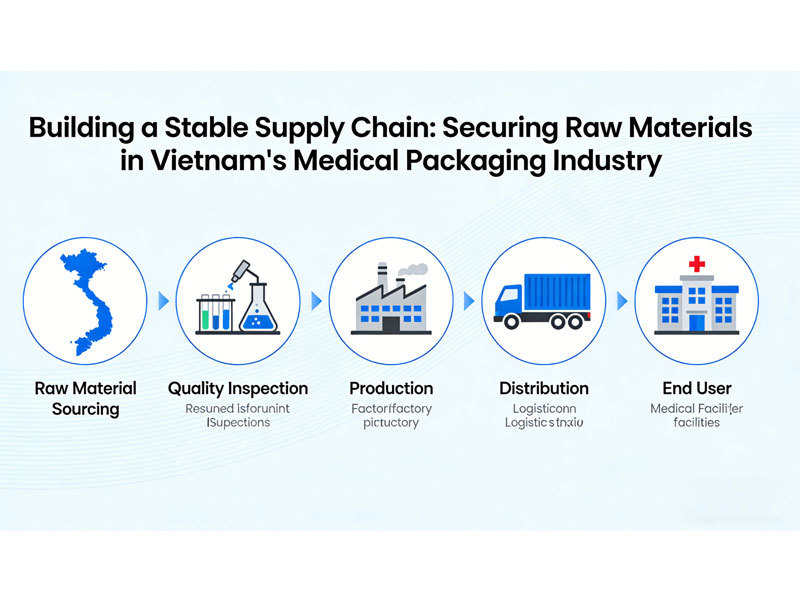 Building a Stable Supply Chain: Securing Raw Materials in Vietnam's Medical Packaging Industry