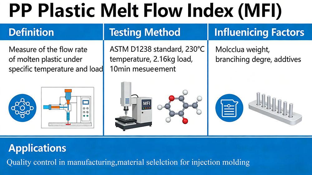 Why Melt Flow Index (MI/MFR) Matters for PP Plastic Pellets？