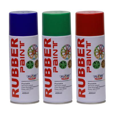 China Aerosol Rubber Spray Paint / Plastic Dip Spray Fast Drying Anti -  Corrosion for sale
