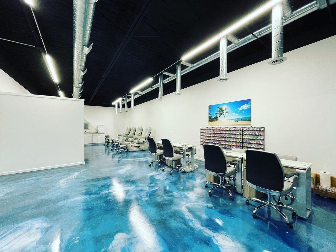 Metallic Epoxy Floor Coating - Haikou International Convention and Exhibition Center