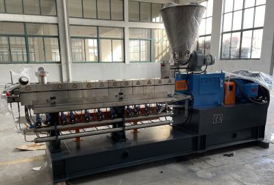 China Modification Triple Screw Extruder Pelletizing Line Nano Material Blending for sale