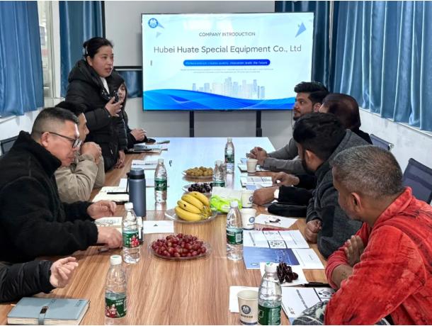 UAE customers entered Hubei Walter's intelligent manufacturing journey