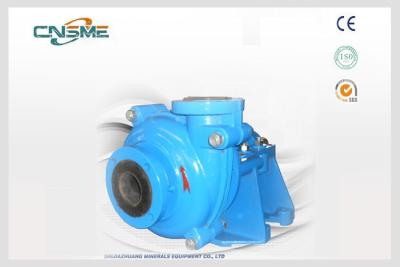 China 3 / 2 Open Impeller Corrosion Resistant Rubber Centrifugal Slurry Pumps for sale