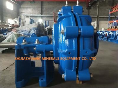 China 8 / 6 E Hydrocyclone Feeding Heavy Duty Slurry Pump , Single Stage Centrifugal Pump for sale