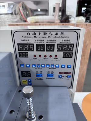 China Automatic Shoes Bag Leather Making Midsole Wrapping Machine Industrial Automatic Bottom Hemming Machine for sale