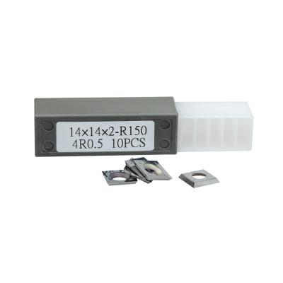 China Radius Corner K10 K20 Indexable Carbide Inserts Blades Countersink Hole for sale
