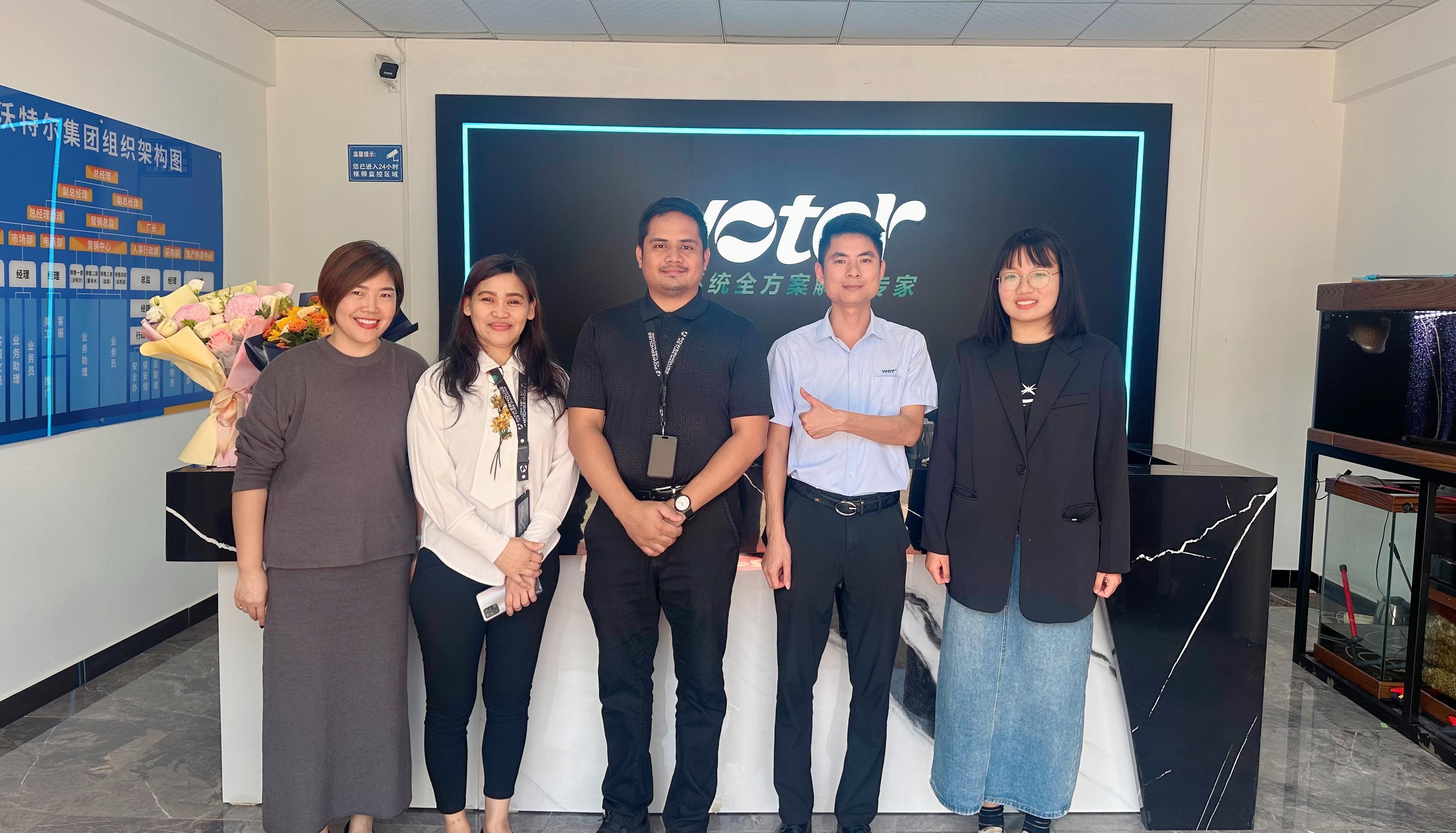 Philippines Delegation Visits ReadyCome Factory, Showcasing Leadership in Reverse Osmosis Technology