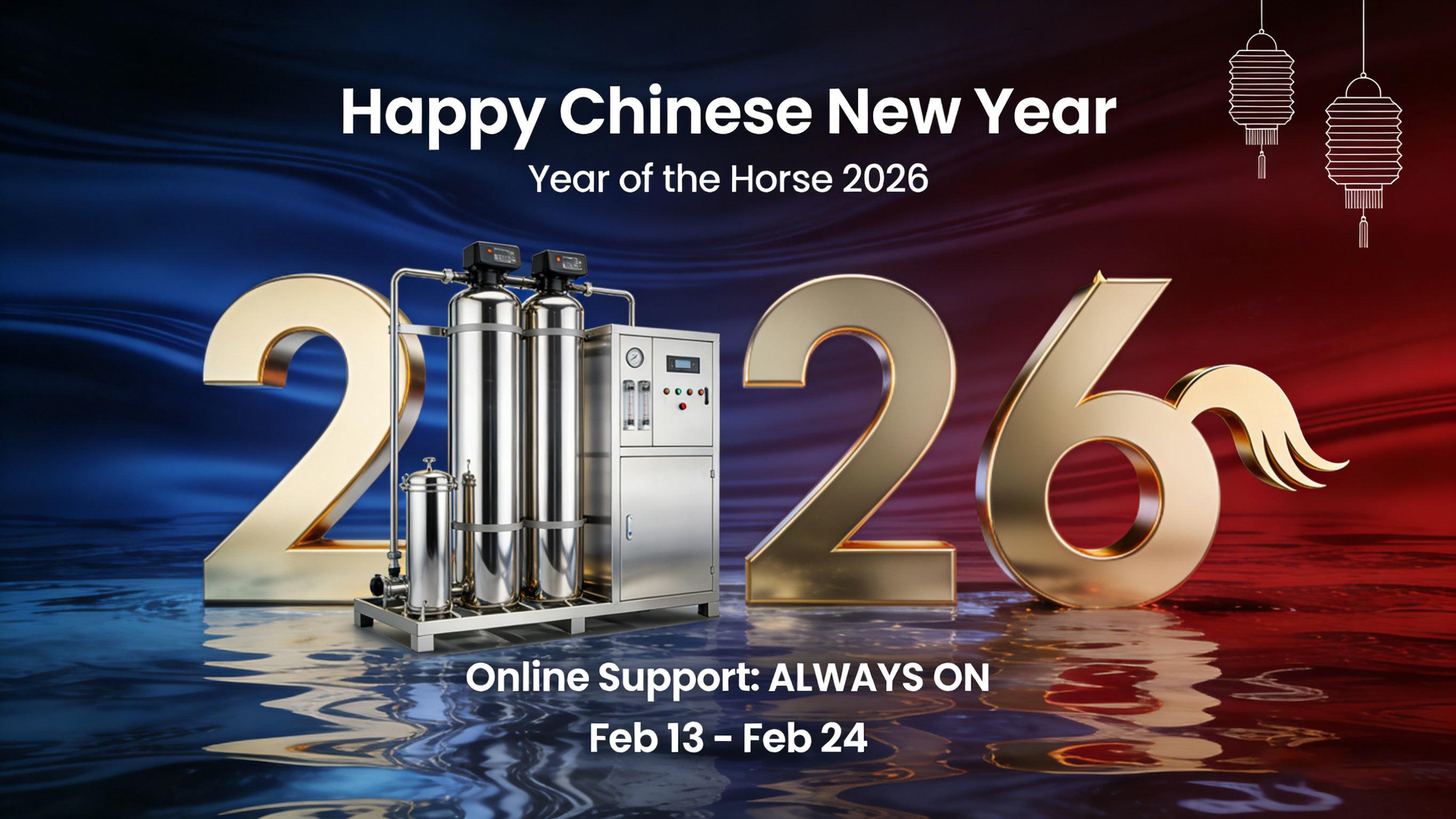 Important Notice: 2026 Chinese New Year Holiday Schedule